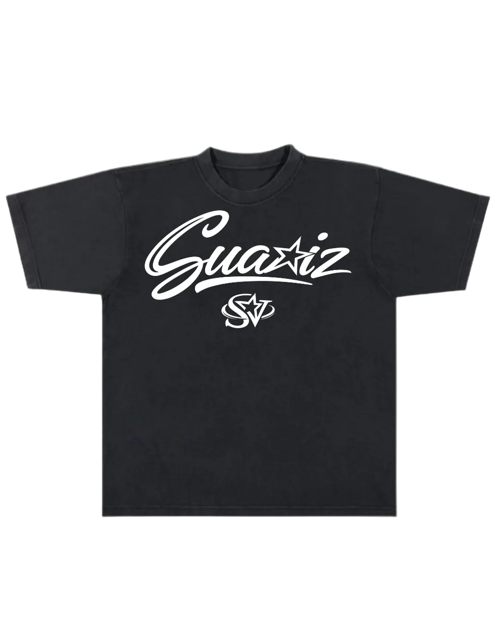 SUAVIZ LOGO TEE (BLACK)