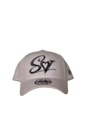 Women’s Suavix X NEW ERA Letter Cap (White)